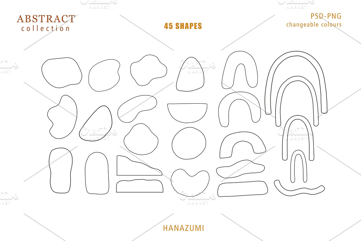 Modern Abstract & Botanical, an Illustration by Hanazumi (Photo 8 of 21)