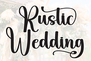 Rustic Wedding | Script Font, a Handwritten Font by Scratchones (Thumbnail 1 of 9)