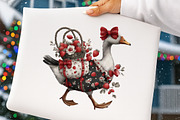 Strawberry Goose Clipart Bundle, an Illustration by Digital Artistic99 (Thumbnail 8 of 9)