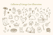 Cottagecore Handdrawn Illustrations, an Object Illustration by Fourteen Creative Co. (Thumbnail 4 of 9)
