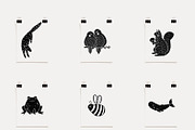Cute animals part V, an Animal Illustration by Mii Lab (Thumbnail 6 of 10)
