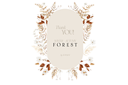 Autumn and Winter FOREST -watercolor, a Seasonal Illustration by Youksy (Thumbnail 29 of 29)