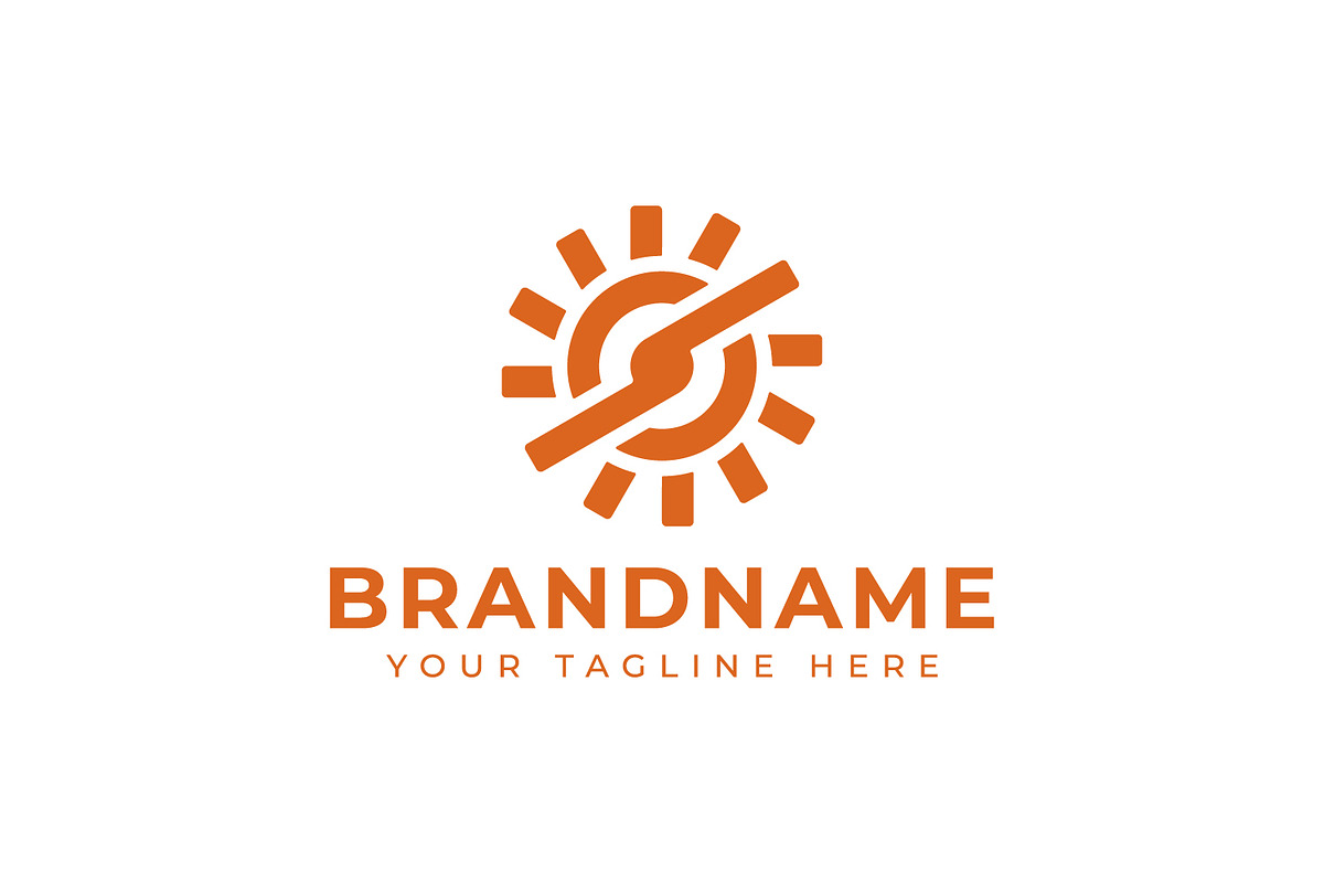 Letter S Sun Logo, a Branding & Logo Template by Pray Art Design Studio