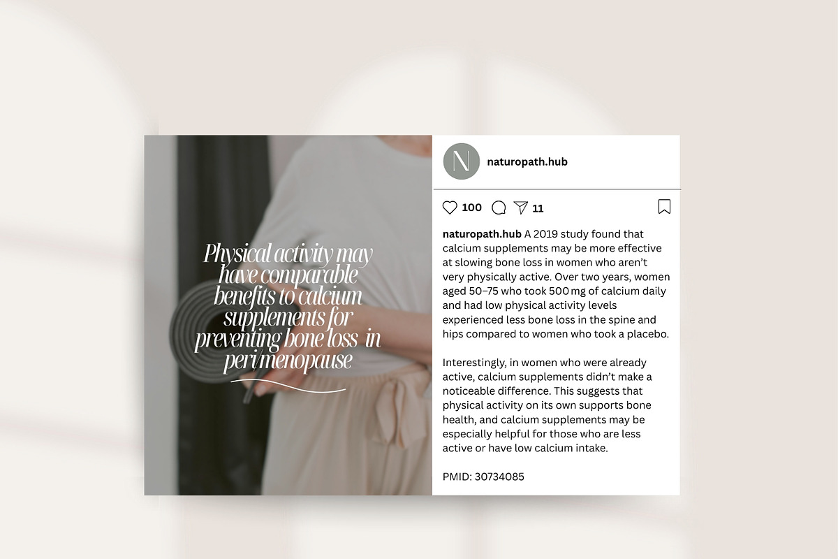 Menopause Instagram Posts Canva preview 6