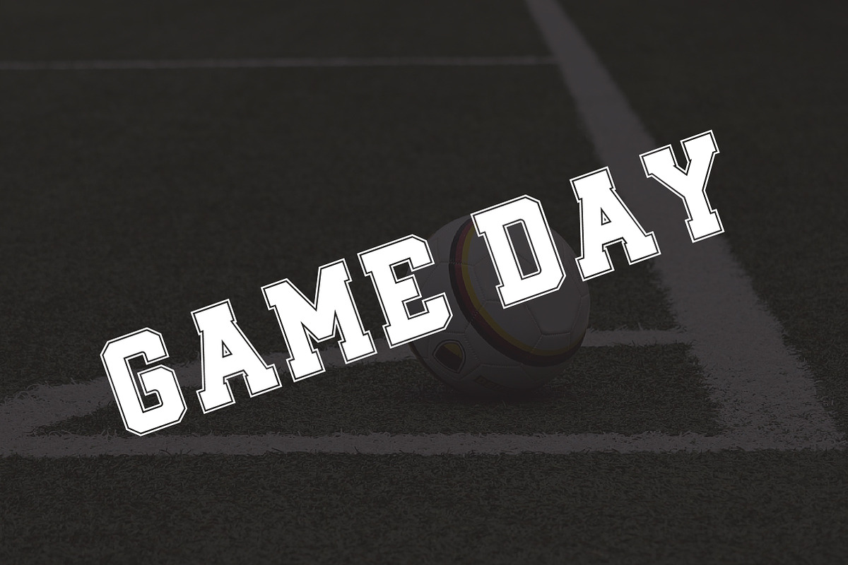 Graduation, Sports, a Slab Serif Font by Mini_World (Photo 3 of 6)