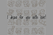 Axolotl Halloween Clipart Set, a Seasonal Illustration by Palau (Thumbnail 9 of 12)