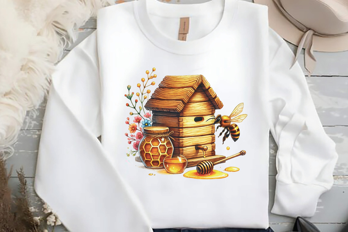 Spring Bees Clipart 2, an Illustration by DreamCafeArt (Photo 4 of 5)