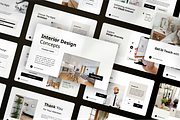 Interior Design Concepts Powerpoint, a Presentation Template by SquidPixey (Thumbnail 7 of 7)