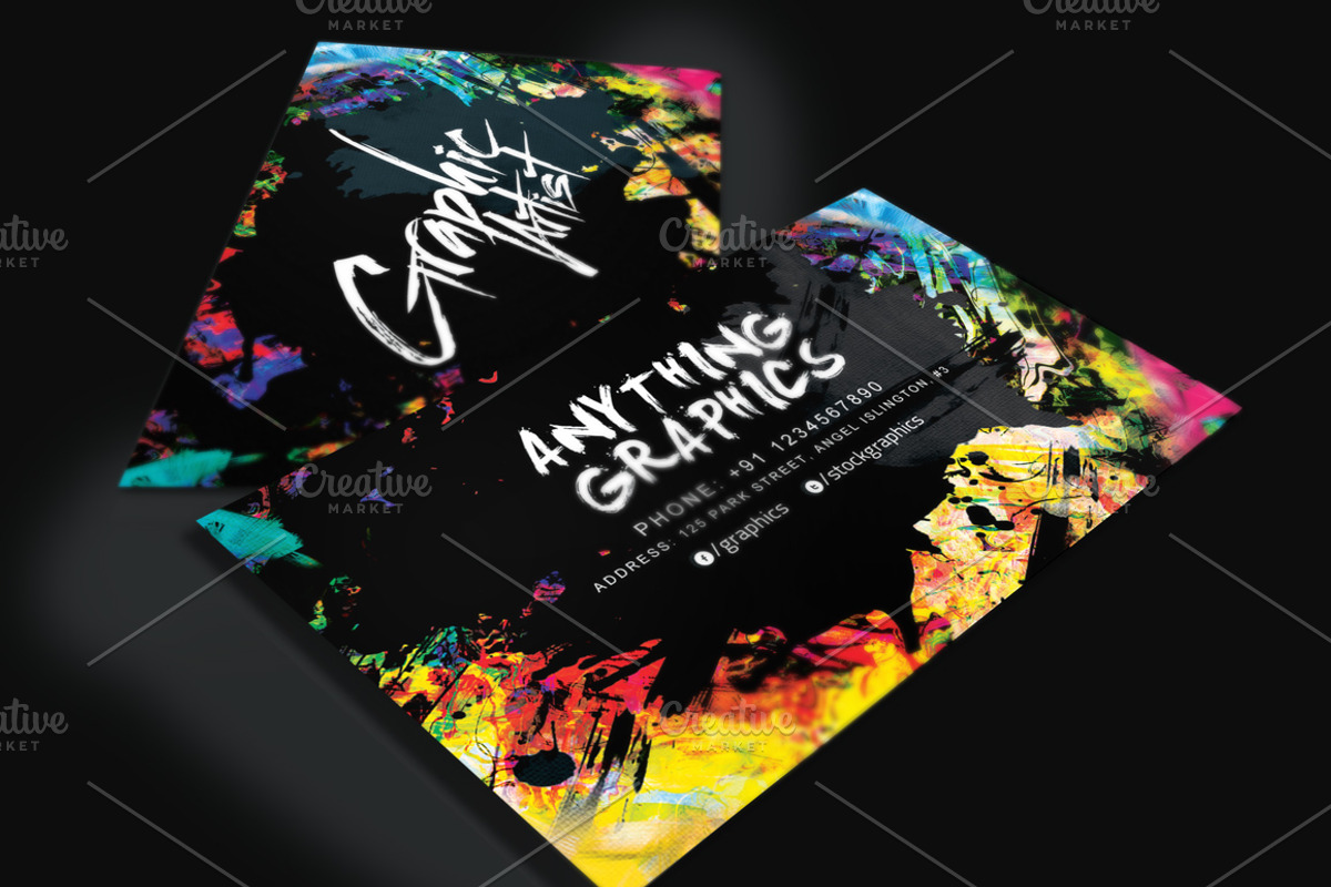 Artistic Design Business Card Bundle, a Business Card Template by PremadePixels.com (Photo 3 of 5)