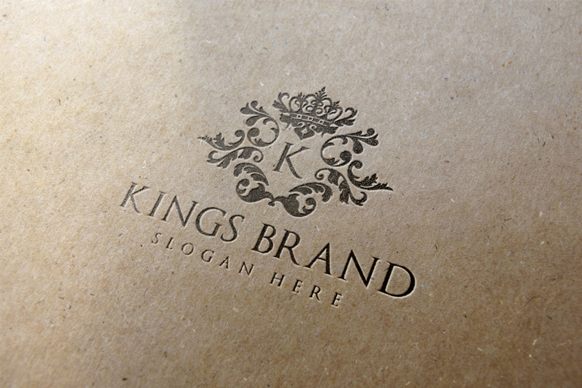 Kings Brand Logo Template, a Branding & Logo Template by BMACHINA Labs. (Photo 1 of 3)