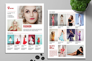 Fashion Product Promotion Flyer, a Flyer Template by retrographix