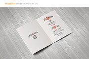 Invitation / Greeting Card Mock-Up, a Print Template by WebAndCat (Thumbnail 4 of 10)