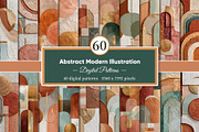 Abstract Modern Illustration, a Decorative Illustration by Housui Patterns (Thumbnail 1 of 12)