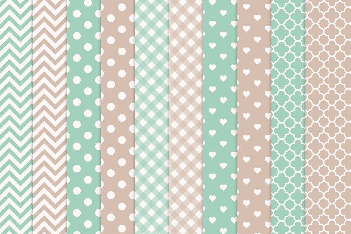 Mint Green Vector Owls & Papers, an Animal Illustration by Amanda Ilkov (Photo 3 of 3)