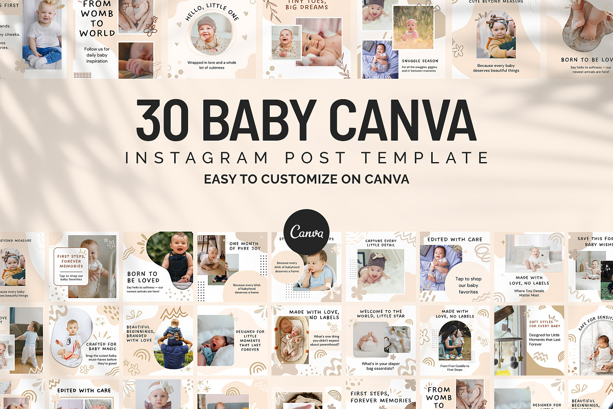 Baby Instagram Canva Social Media preview 2