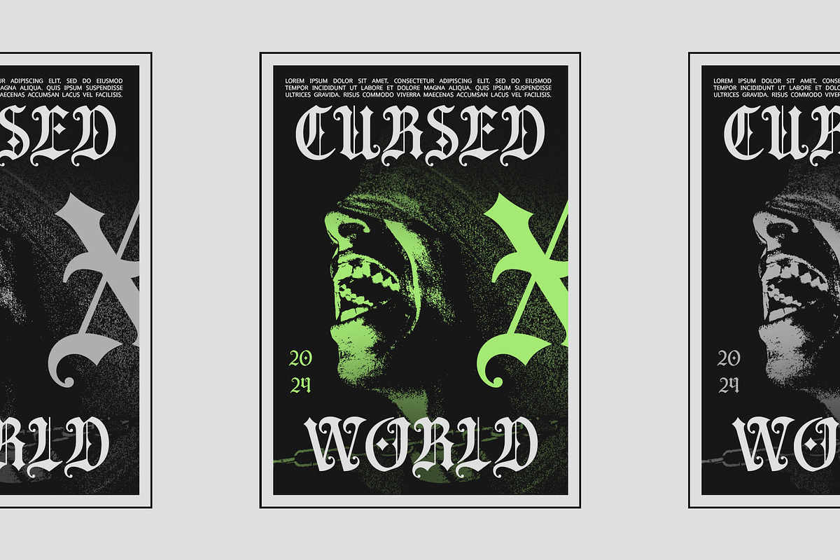 CS Bergamot – Blackletter Font, a Blackletter Font by Craft Supply Co. (Photo 7 of 8)