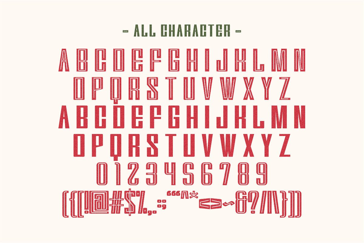 Dancing Holiday - Outline Display, a Sans Serif Font by Pian45 Studio (Photo 6 of 6)