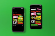 Black Countdown Party Flyer Set, a Flyer Template by graphicook (Thumbnail 3 of 3)