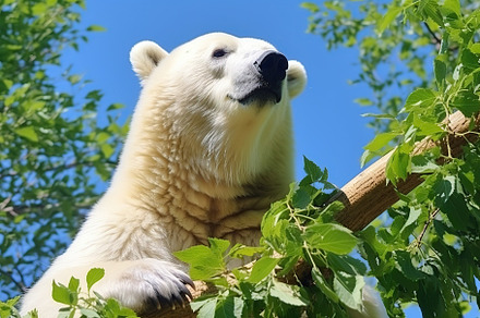 Polar bear in the zoo, an Animal Photo by AlyaAnd