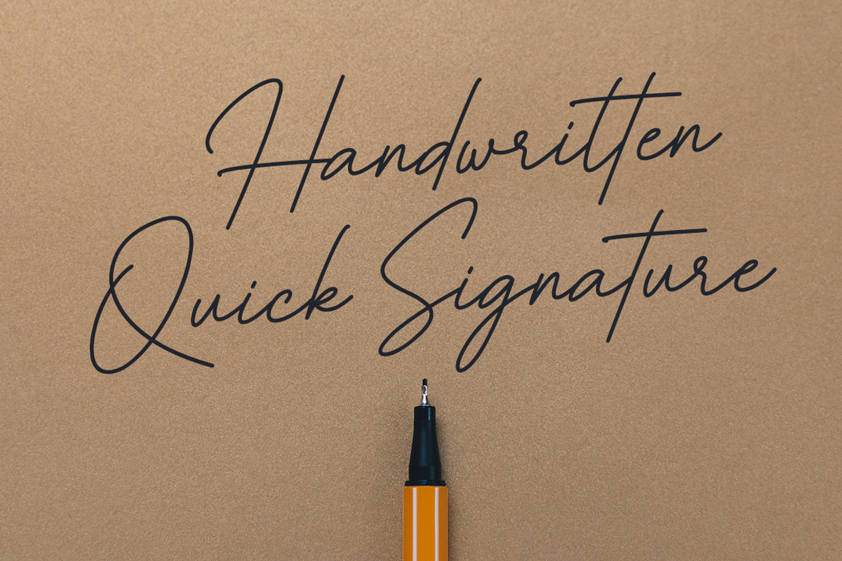 Elliana Samantha - Stylish Signature, a Script Font by Bluestype Studio (Photo 9 of 11)