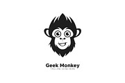 Geek Monkey Logo Design, a Branding & Logo Template by ExpertDesigner411 (Thumbnail 1 of 3)