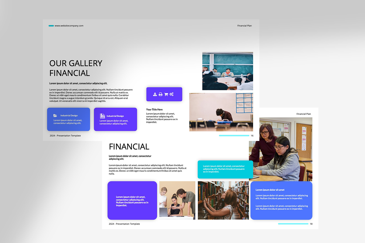 Financial Plan Figma Presentation, a Presentation Template by Spesifikstd (Photo 2 of 10)
