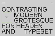 Drab — modern grotesk font, a Sans Serif Font by Viktor Pesotsky | Fonts (Thumbnail 2 of 18)