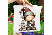 Whimsical Elf Clipart Bundle, an Illustration by OK Design (Thumbnail 6 of 6)