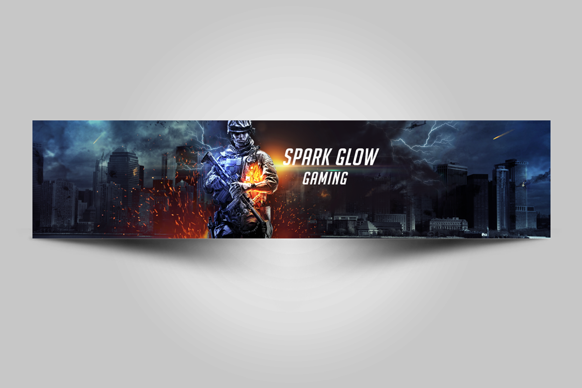 Youtube Gaming Channel Art, a Social Media Template by Jaisivakumar (Photo 3 of 4)