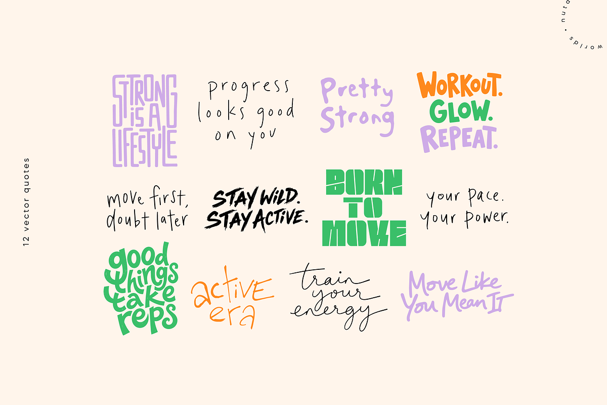 Sports, Active Lifestyle Vector Pack, a Sport Illustration by Nutalin Art (Photo 9 of 12)
