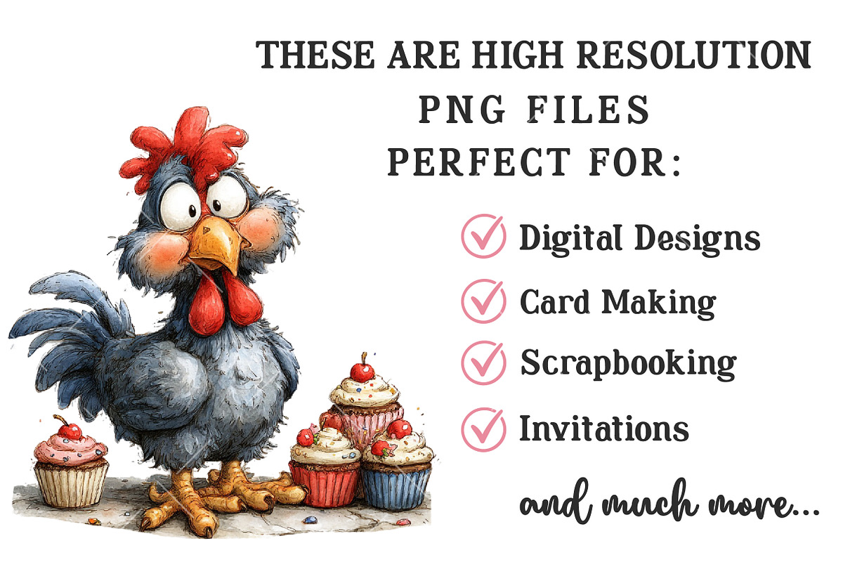 Whimsical Birthday Farm PNG Clipart, an Illustration by OK Design (Photo 4 of 6)