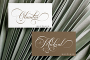 Blissful |Classic Calligraphy, a Script Font by Romiecreative (Thumbnail 5 of 8)