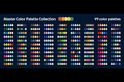 Color harmony palette swatches, a Decorative Illustration by Buch&Bee (Thumbnail 2 of 3)