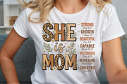 She is Mom Christian Mothers Day, a Seasonal Illustration by Sublimation Artist (Thumbnail 5 of 9)