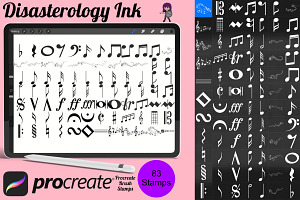 Music Clef Notes Set 1 Procreate