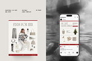 40 Christmas LTK & Instagram Canva, a Social Media Template by Amaré Creative (Thumbnail 5 of 12)