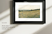 Horizontal Vintage Frame Mockup, a Household Mockup by momomockps (Thumbnail 2 of 13)