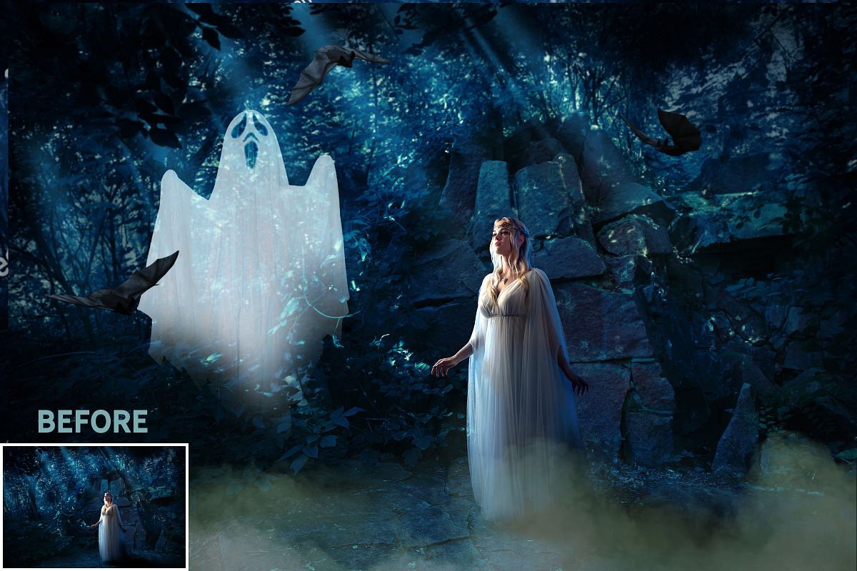 113 Halloween Photo Overlays, a Layer Style Add-On by PhotoEffects.Store (Photo 6 of 8)