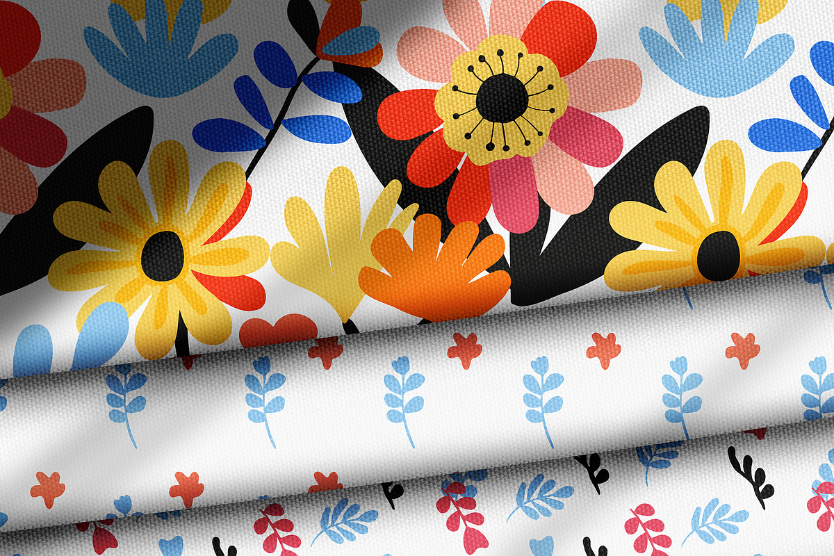 Scandinavian Floral Abstract Pattern, a Pattern Graphic by Asya Melkonyan Patterns (Photo 19 of 20)