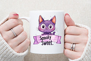 Lavender Halloween Clipart, an Illustration by Sublimation Artist (Thumbnail 5 of 6)