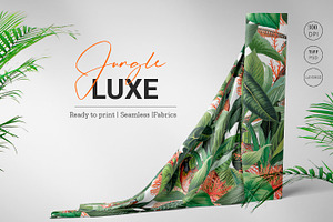 Jungle Luxe Tropical Print Patterns