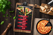 Artistic Pizza Menu Template, a Brochure Template by Minimalist Studio (Thumbnail 4 of 4)