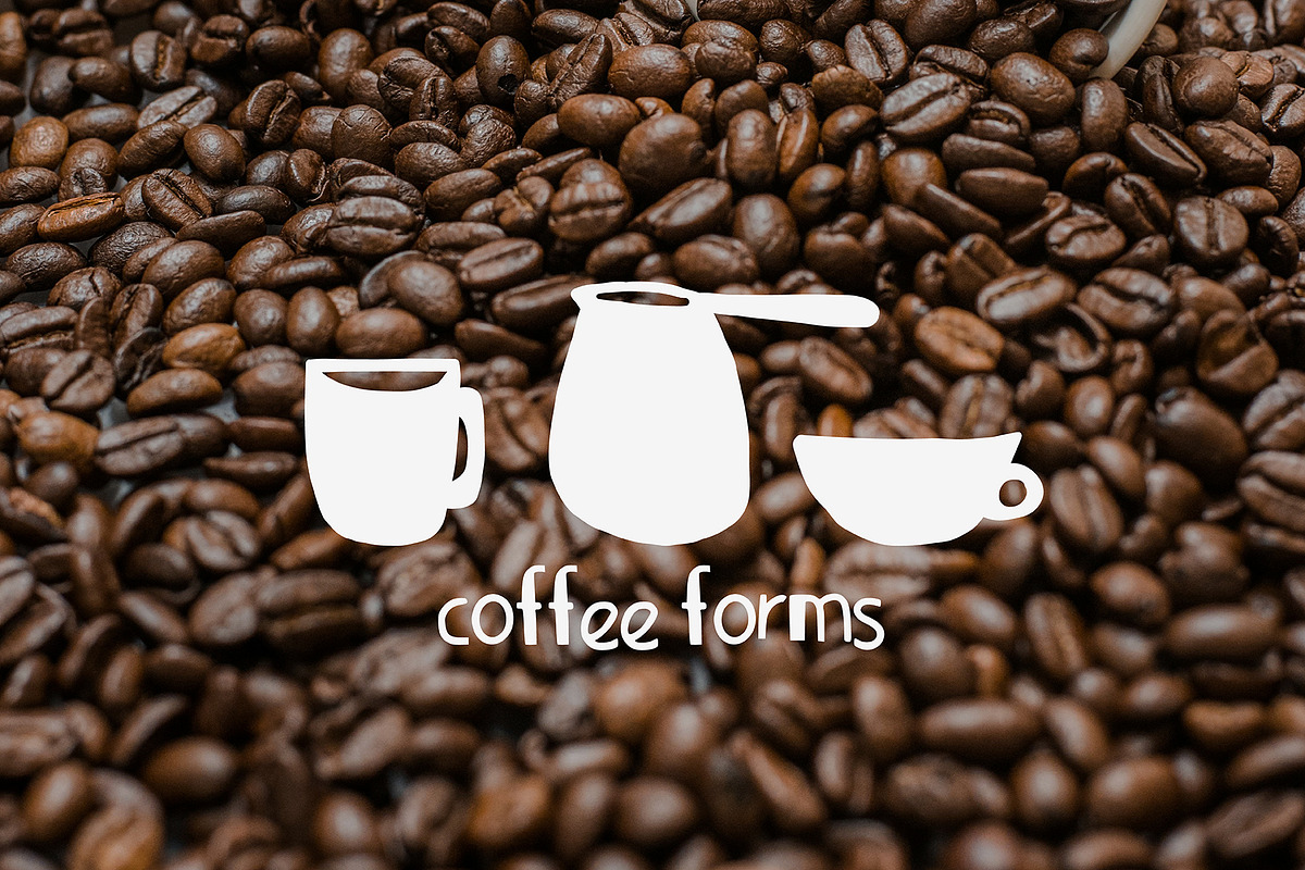 200+ COFFEE CLIPARTS, HAND DRAWN SET, a Food Illustration by JuDesign (Photo 20 of 20)