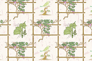 10 Grapevine seamless patterns, a Pattern Graphic by YvY (Thumbnail 6 of 12)