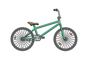 Big set of twelve different bicycles, a Healthcare Illustration by WINS Doodle shop (Thumbnail 12 of 17)
