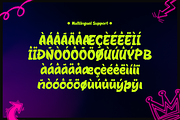 Bling Nioh | Graffiti Typeface, a Handwritten Font by gracetype_studio (Thumbnail 12 of 12)