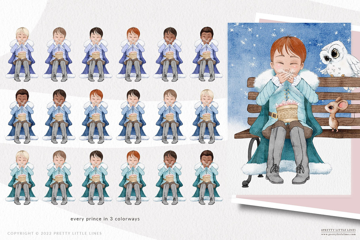 Enchanted Christmas Illustrations, a Graphic by Pretty Little Lines (Photo 15 of 21)