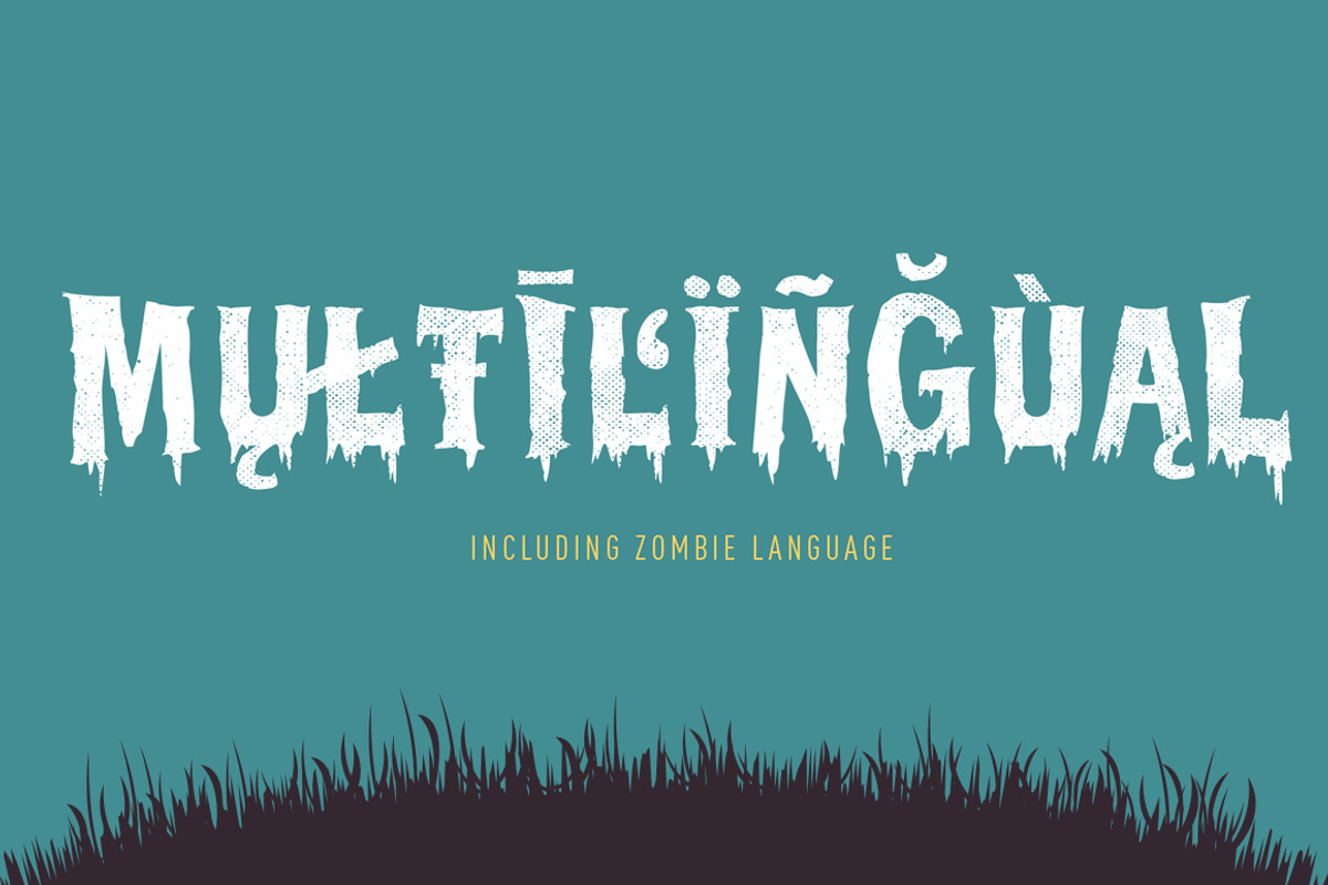 Halloweek, a Font by StereoType (Photo 8 of 8)