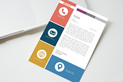 Modern Letterhead Template -CANVA, a Templates & Theme by iloveTemplate (Thumbnail 3 of 4)
