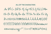 CS Belluga Stamp, a Handwritten Font by Craft Supply Co. (Thumbnail 8 of 8)
